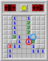 Minesweeper beginner tutorial, step 2