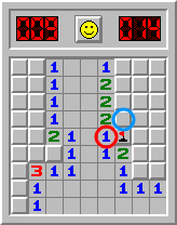 Minesweeper beginner tutorial, step 3