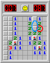 Minesweeper beginner tutorial, step 7