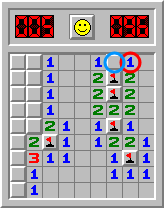 Minesweeper beginner tutorial, step 8