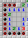 The 1-2-1 pattern, example 1, solved