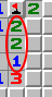 The 1-2-1 pattern, example 4, marked