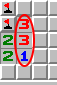 The 1-2-1 pattern, example 5, marked