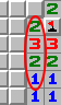 The 1-2-2-1 pattern, example 4, marked